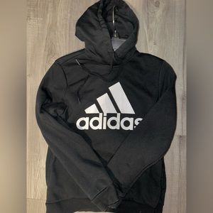 Adidas WMNS Black And white hoodie